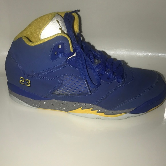 Boys Laney size 3 Y blue/yellow - Picture 3 of 9